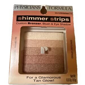 Physicians Formula Shimmer Strips Bronzer, Blush & Eye Shadow 2720 Malibu Strip